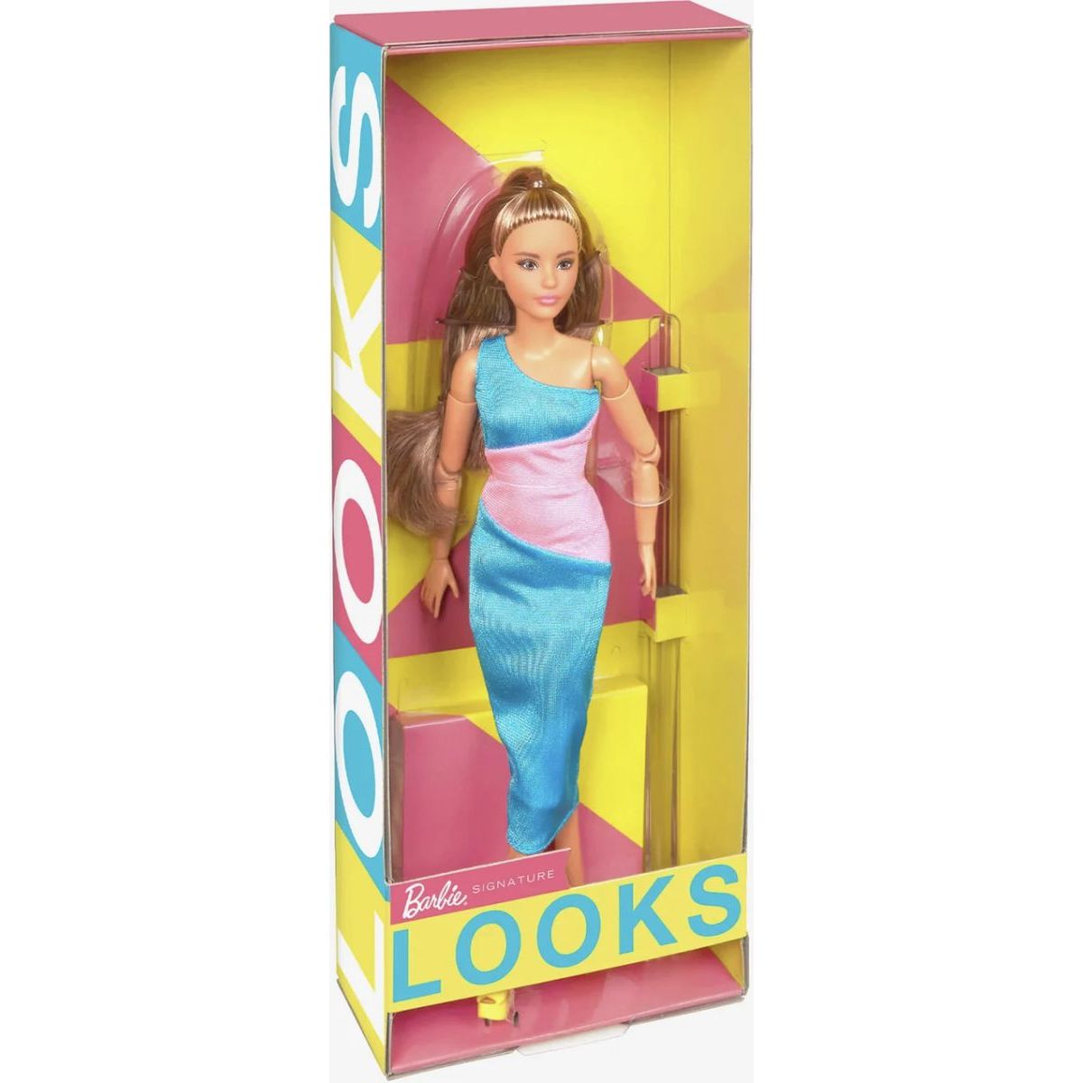 Mattel Barbie Looks brunetka s culíkem 29 cm