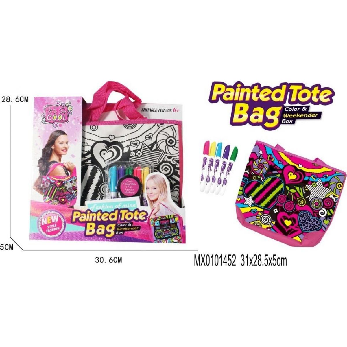 Alltoys Kabelka na vymalování City 257