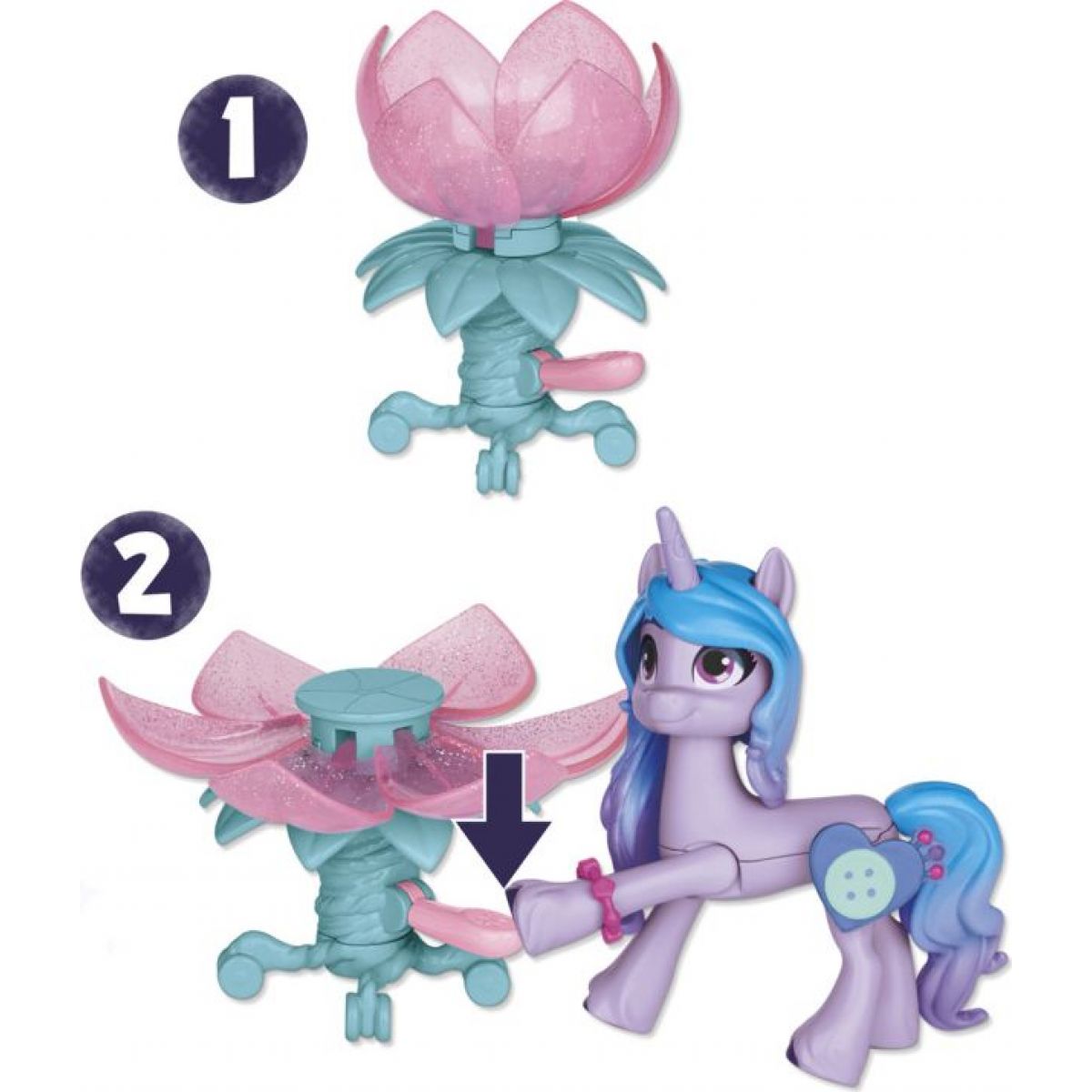 Hasbro My Little Pony Izzy Moonbow čajová párty hrací set