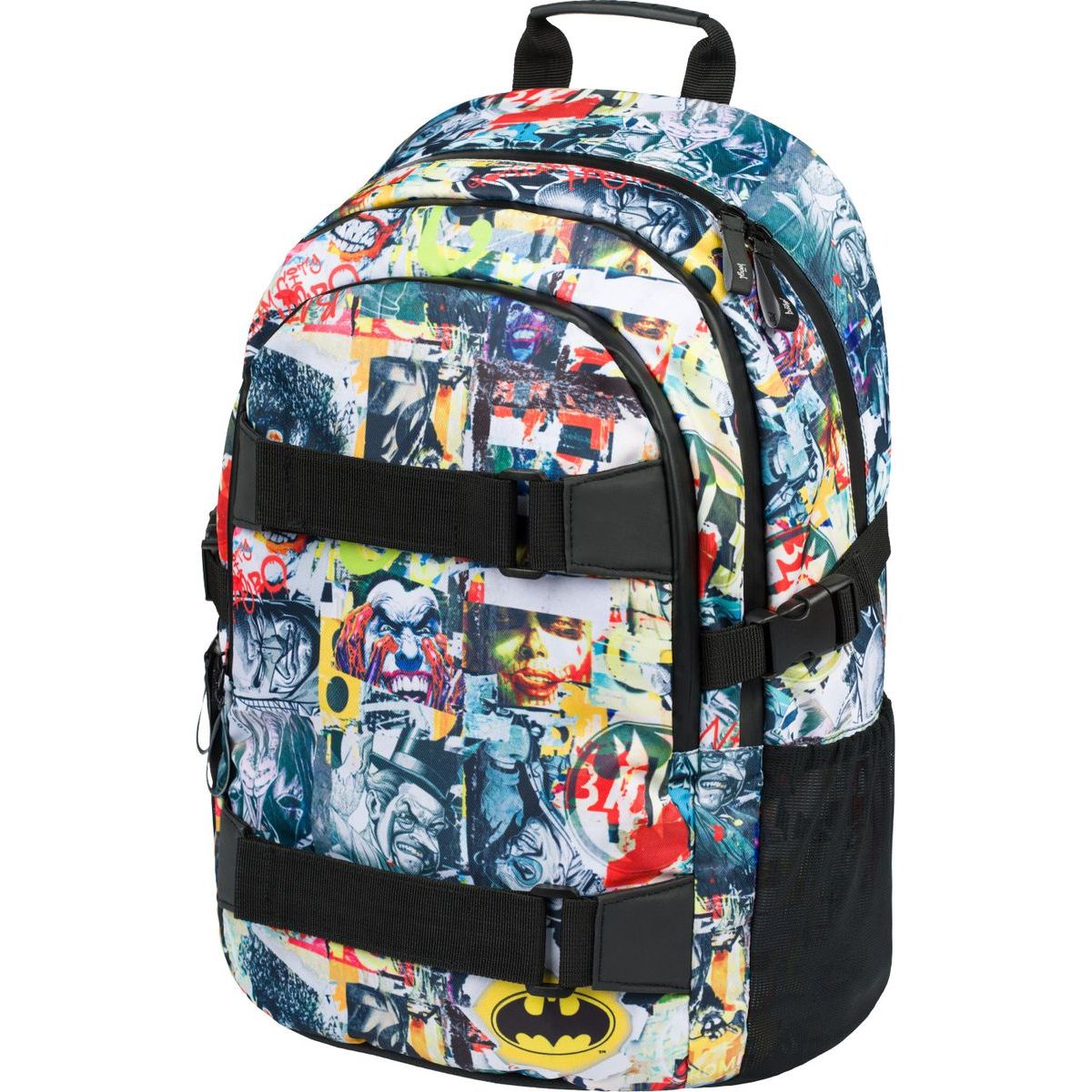 BAAGL Školní batoh Skate Batman Komiks