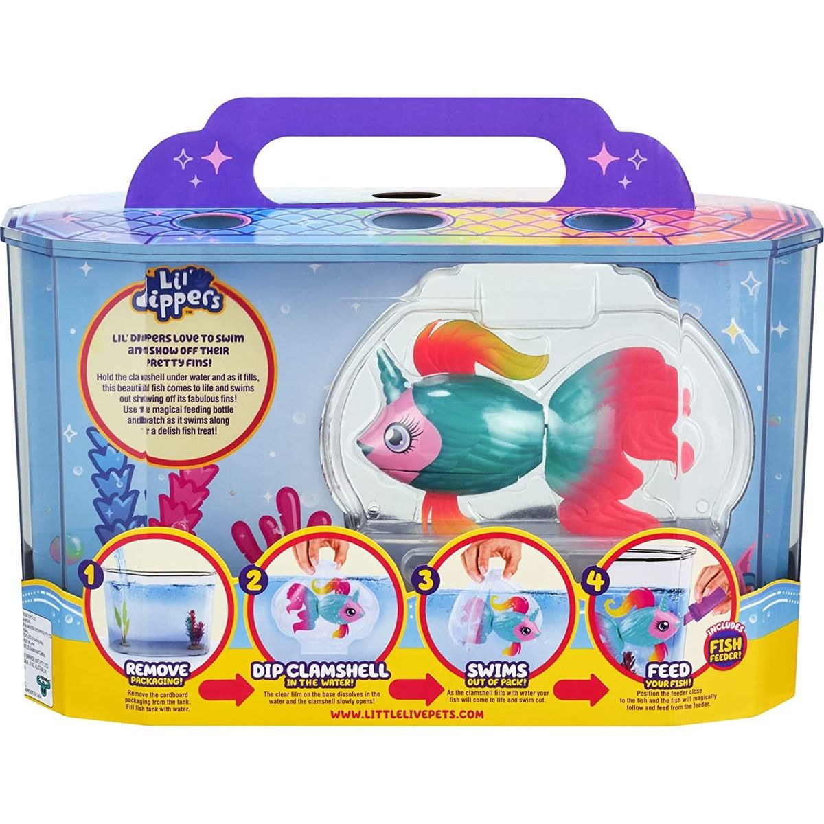 Little Live Pets Rybička s akváriem