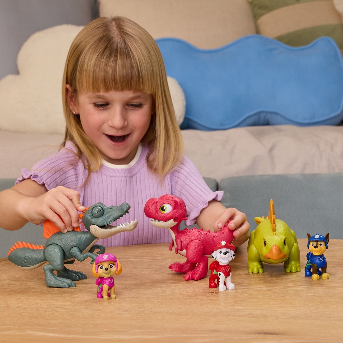 Spin Master Tlapková patrola Dino figurka se zvuky + Marshall
