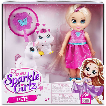 Zuru Panenka Sparklez Girlz se zvířátkem