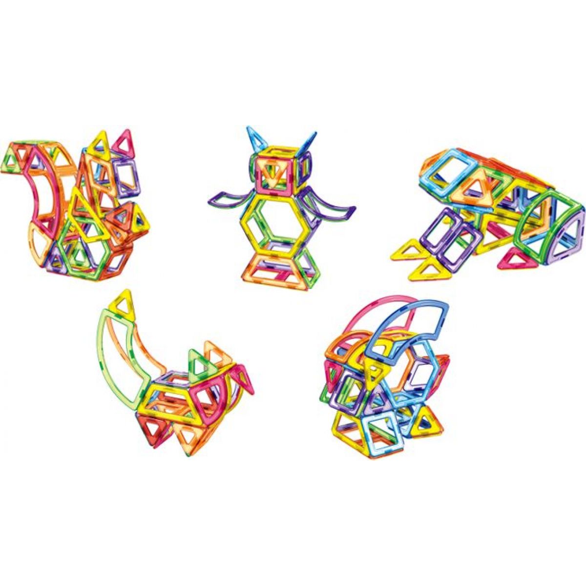 Alltoys Magnetická stavebnice 89 ks