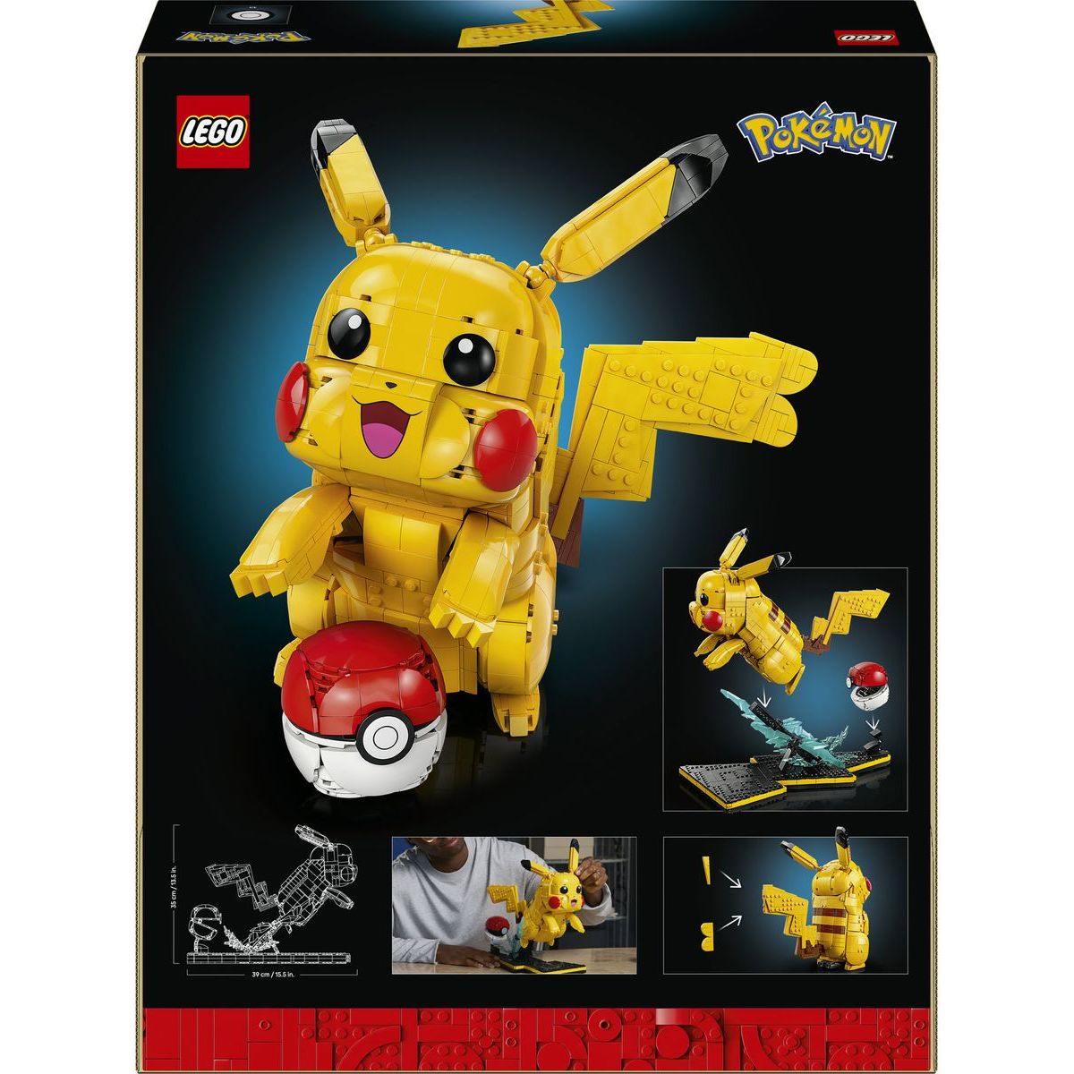 LEGO® Pokémon™ 72152 Pikachu a Pokébal