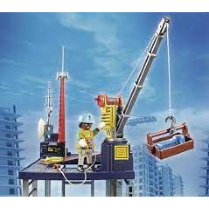 PLAYMOBIL® 70816 Starter Pack Stavba s lanovým navijákem