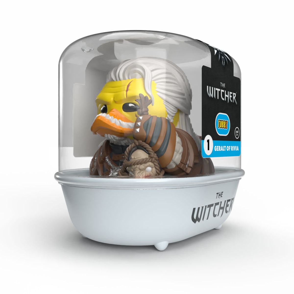 Tubbz kachnička Witcher - Geralt of Rivia (první edice)