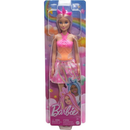Mattel Barbie Pohádková víla jednorožec - růžová