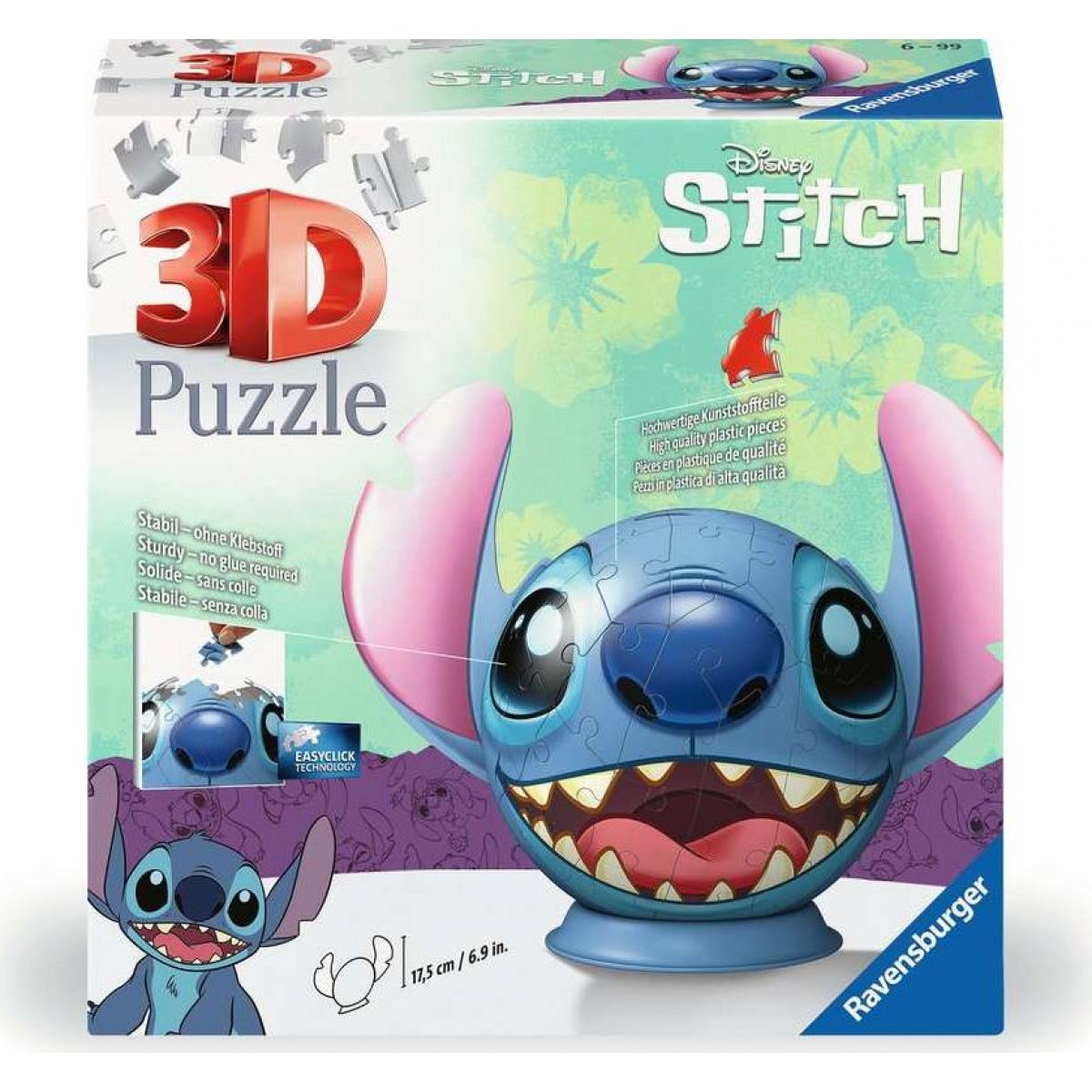 Ravensburger 3D Puzzleball Disney Sticht 72 dílků