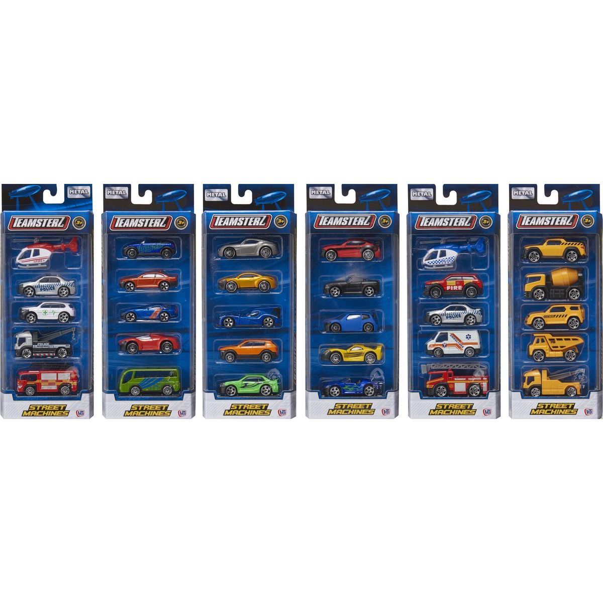 Halsall Teamsterz 5pack autíčka