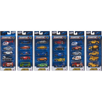 Halsall Teamsterz 5pack autíčka