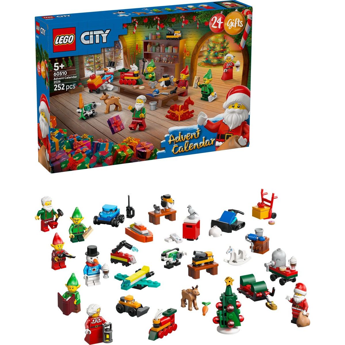 LEGO® City 60510 Adventní kalendář 2026