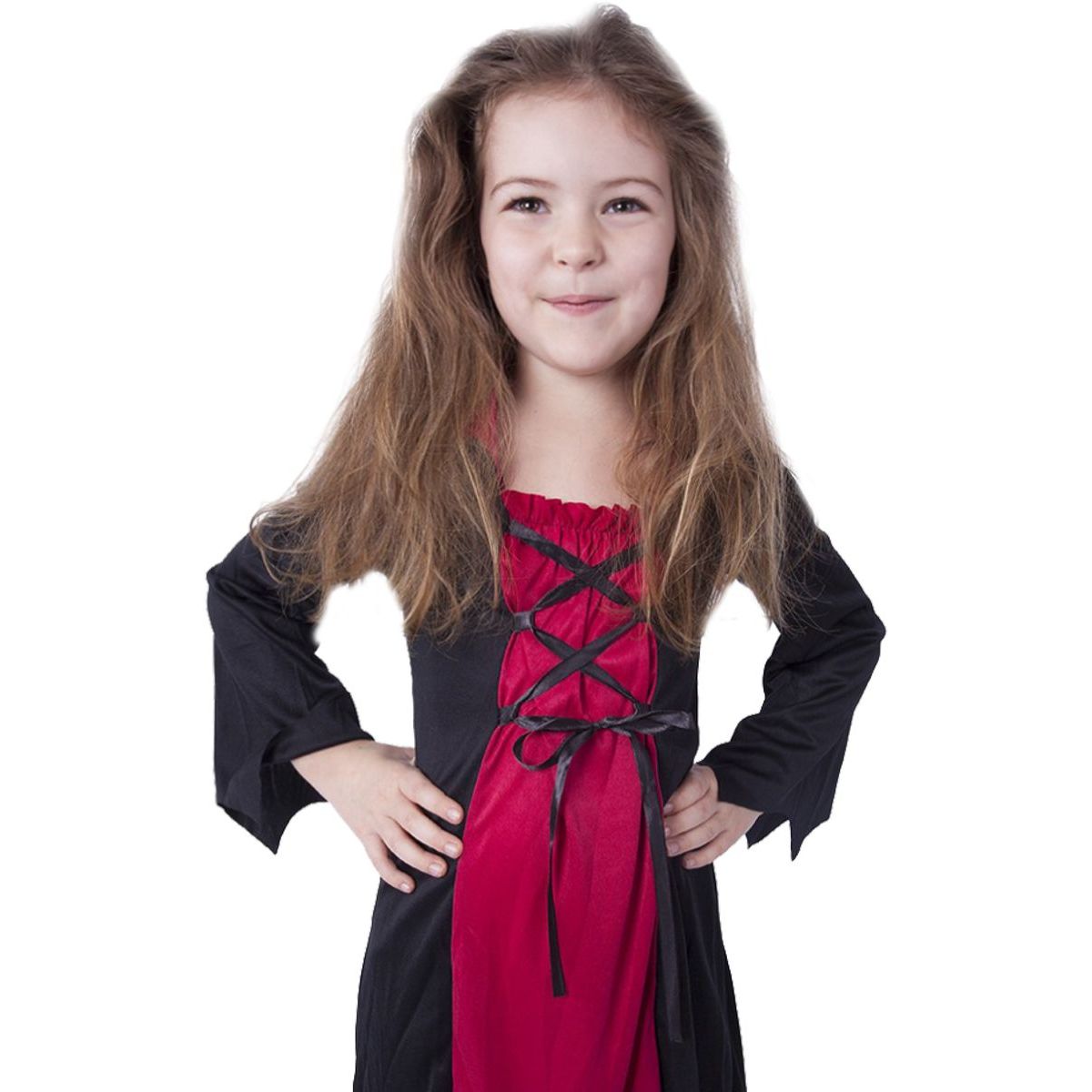 Rappa Dětský kostým čarodějnice Morgana velikost 104 - 116 cm