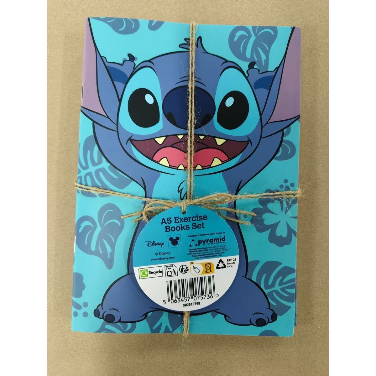 Pyramid International Lilo a Stitch Set sešitů A5 Stitch 3 ks