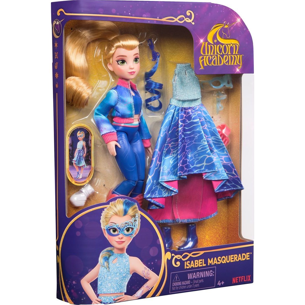 Jednorožčí akademie deluxe panenka 24 cm Isabel