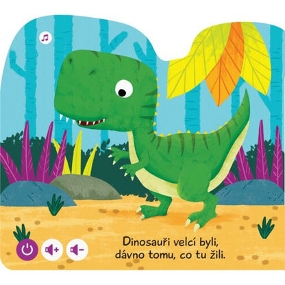 Albi Kouzelné čtení Minikniha s výsekem Dinosauři