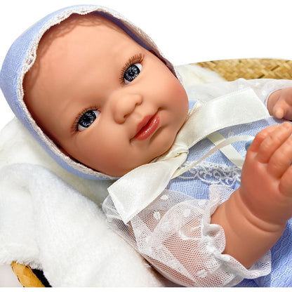 Nines reborn Baby plaváček kluk 37 cm 31432