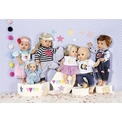 Dolly Moda Růžová teplákovka s kočičkou, 36 cm