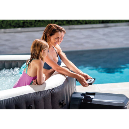 Intex 28458 Vířivý bazén PureSpa Bubble Jet Deluxe 201 x 71 cm