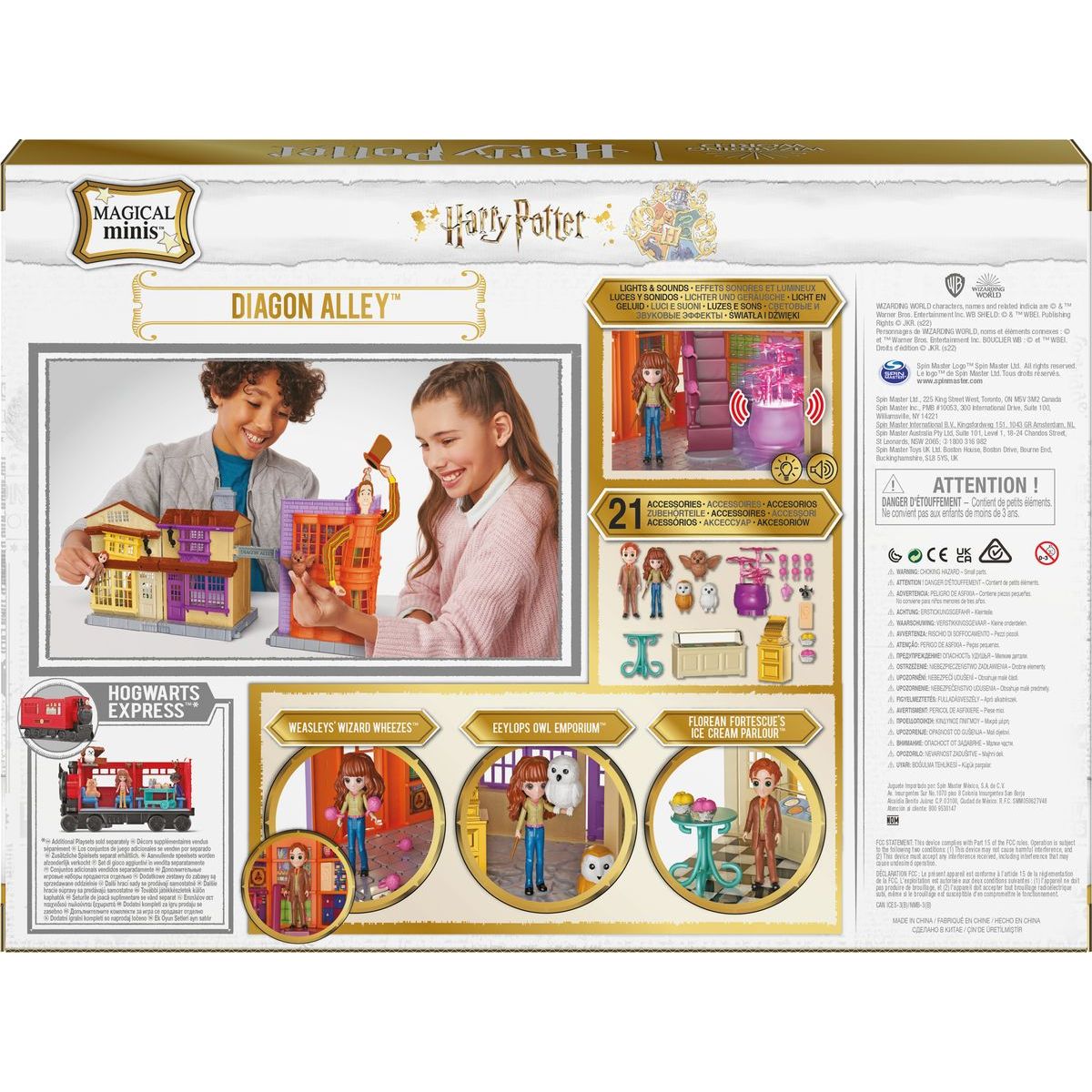 Harry Potter hrací sada příčná ulice s figurkami