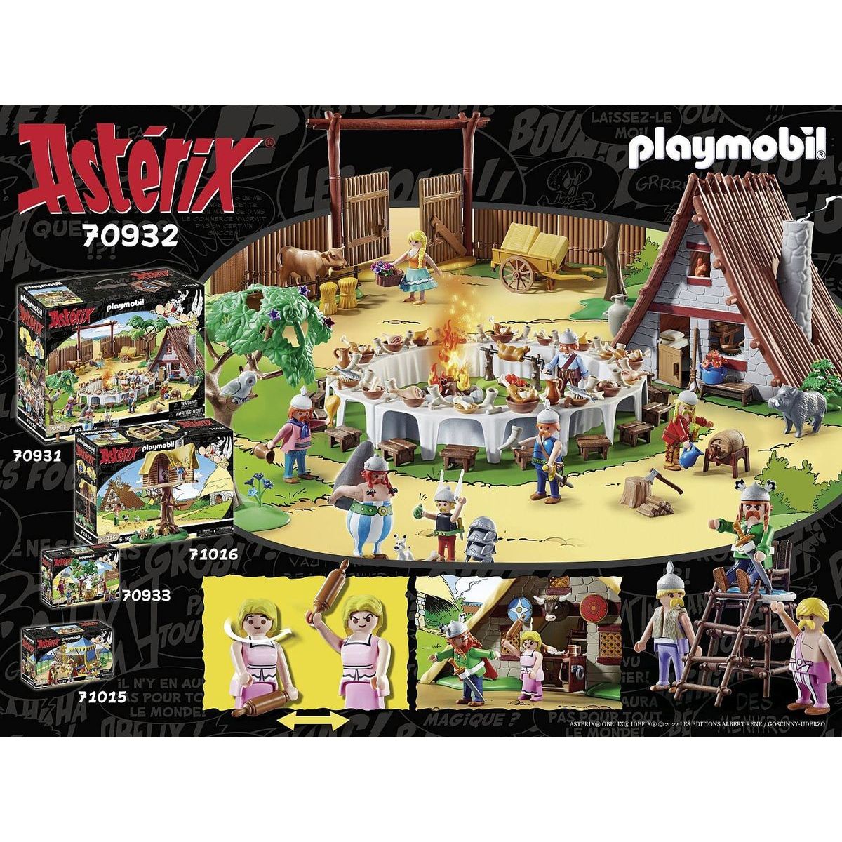 PLAYMOBIL® 70932 Asterix Majestatixova chýše