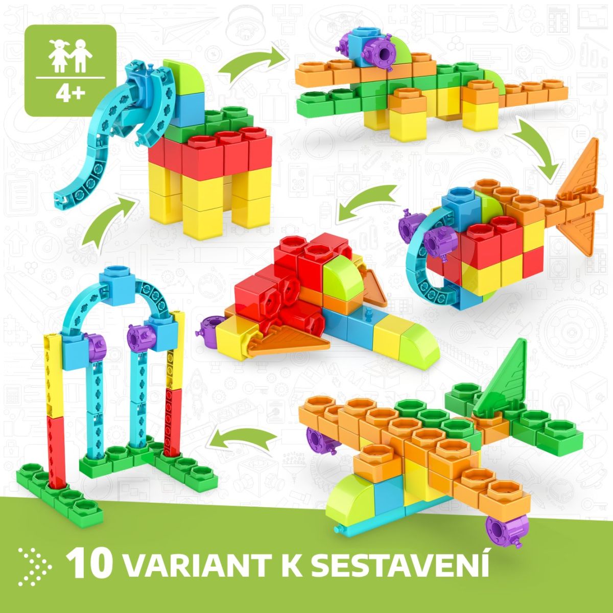 Engino Box Junior 10 modelů