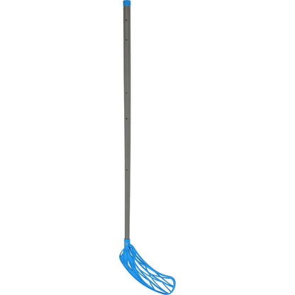 Hokejka florbalová pro leváky 115 cm modrá