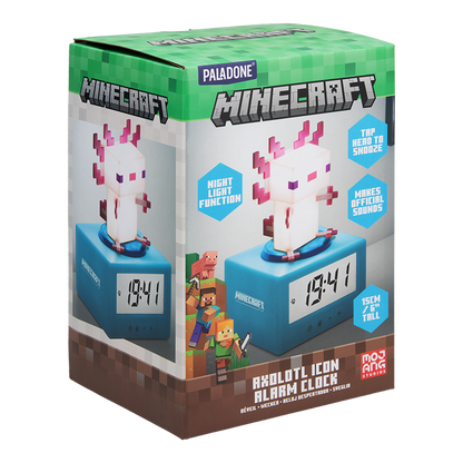 Paladone Minecraft Budík Axolotl