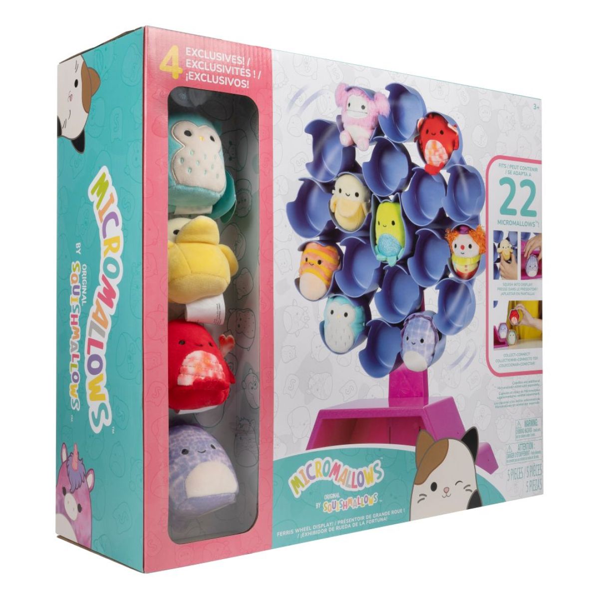 Squishmallows Micromallows Play & Display - Kolotoč