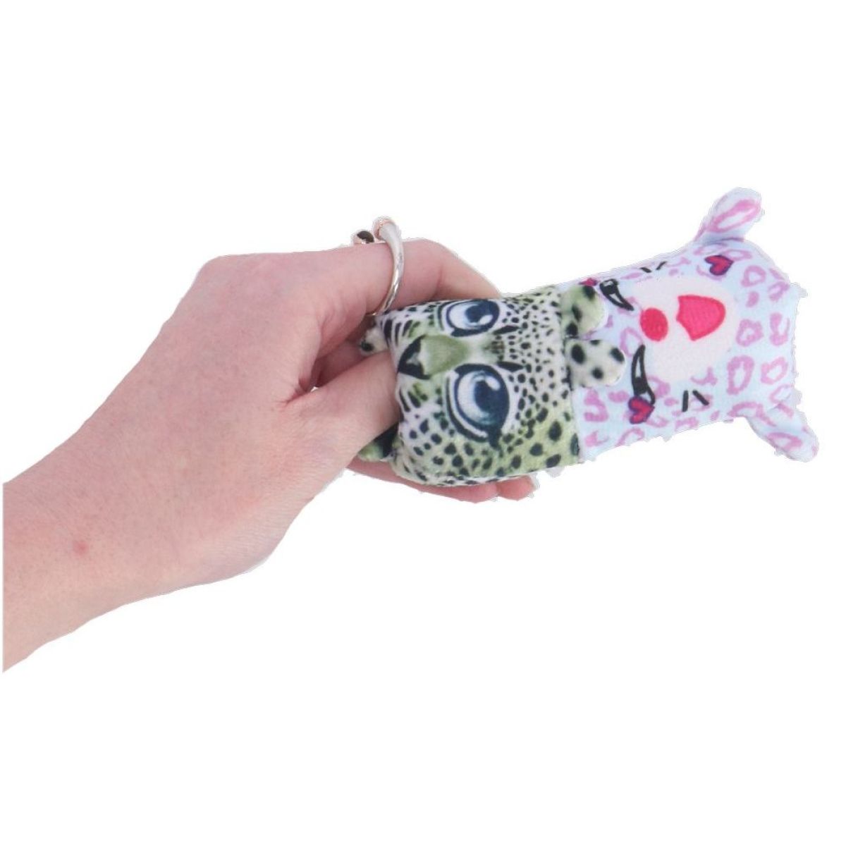 Alltoys Fidget Fluffy Flipper - zvířátka kočička a leopard