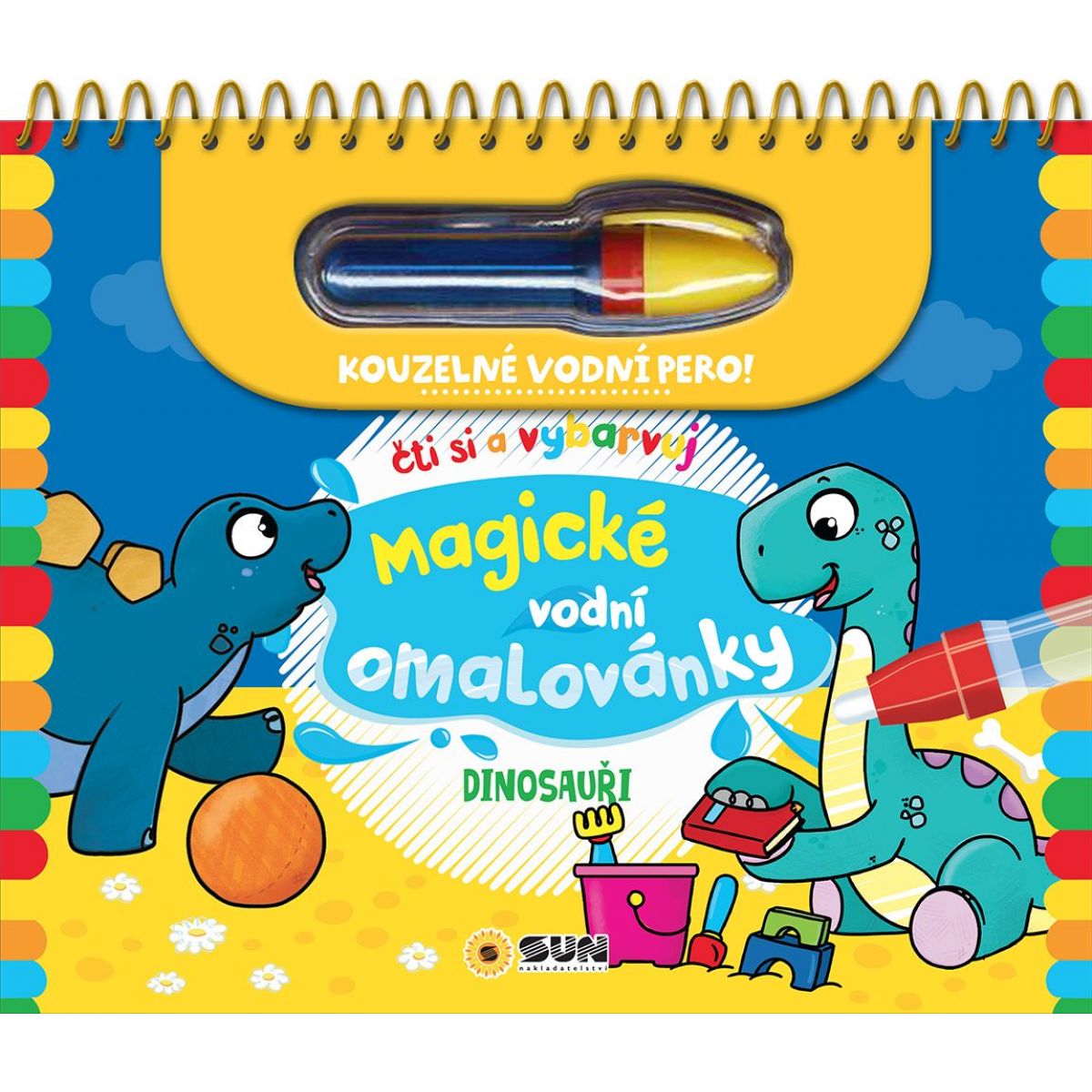 SUN Vodní malování: Dinosauři