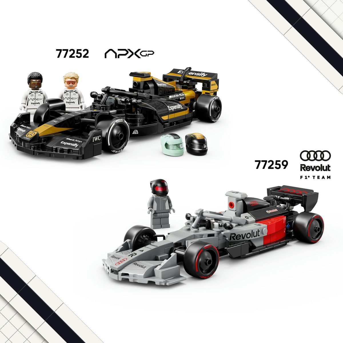LEGO® Speed Champions 77258 Závodní auto F1 ACADEMY™