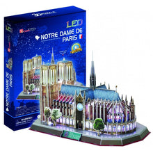 HM Studio 3D Puzzle Notre Dame de Paris LED 144 dílků