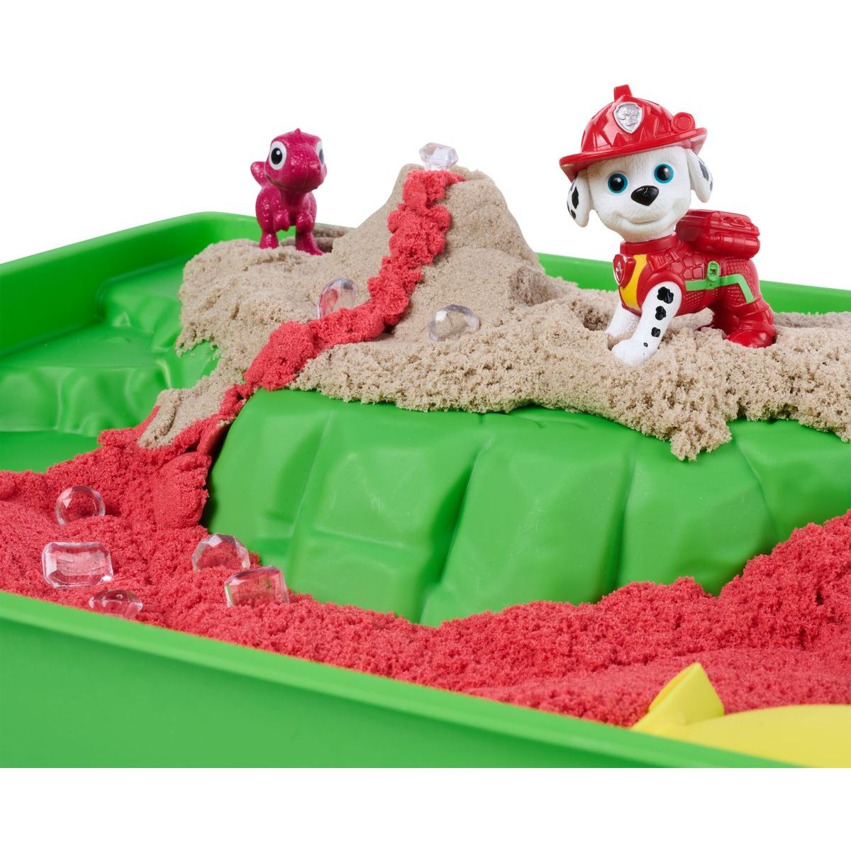 Kinetic Sand Tlapková patrola 3 sada s figurkou Marshall