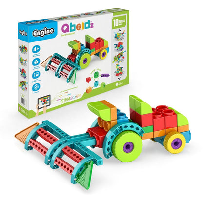 Engino Qboidz Traktor 10 modelů