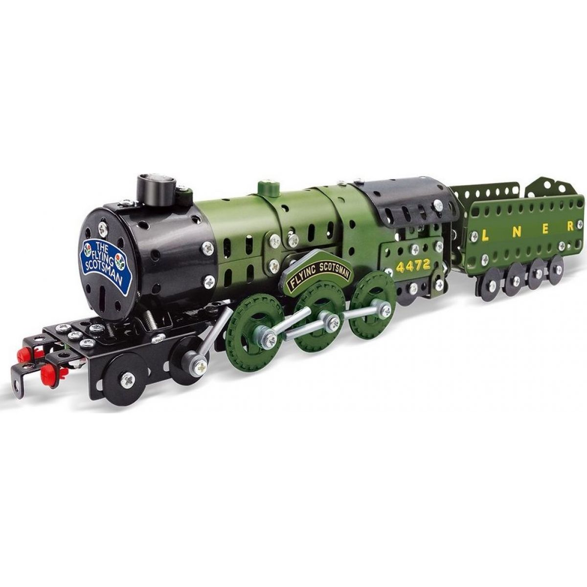 Malý mechanik 340 dílků Parní lokomotiva s uhlákem