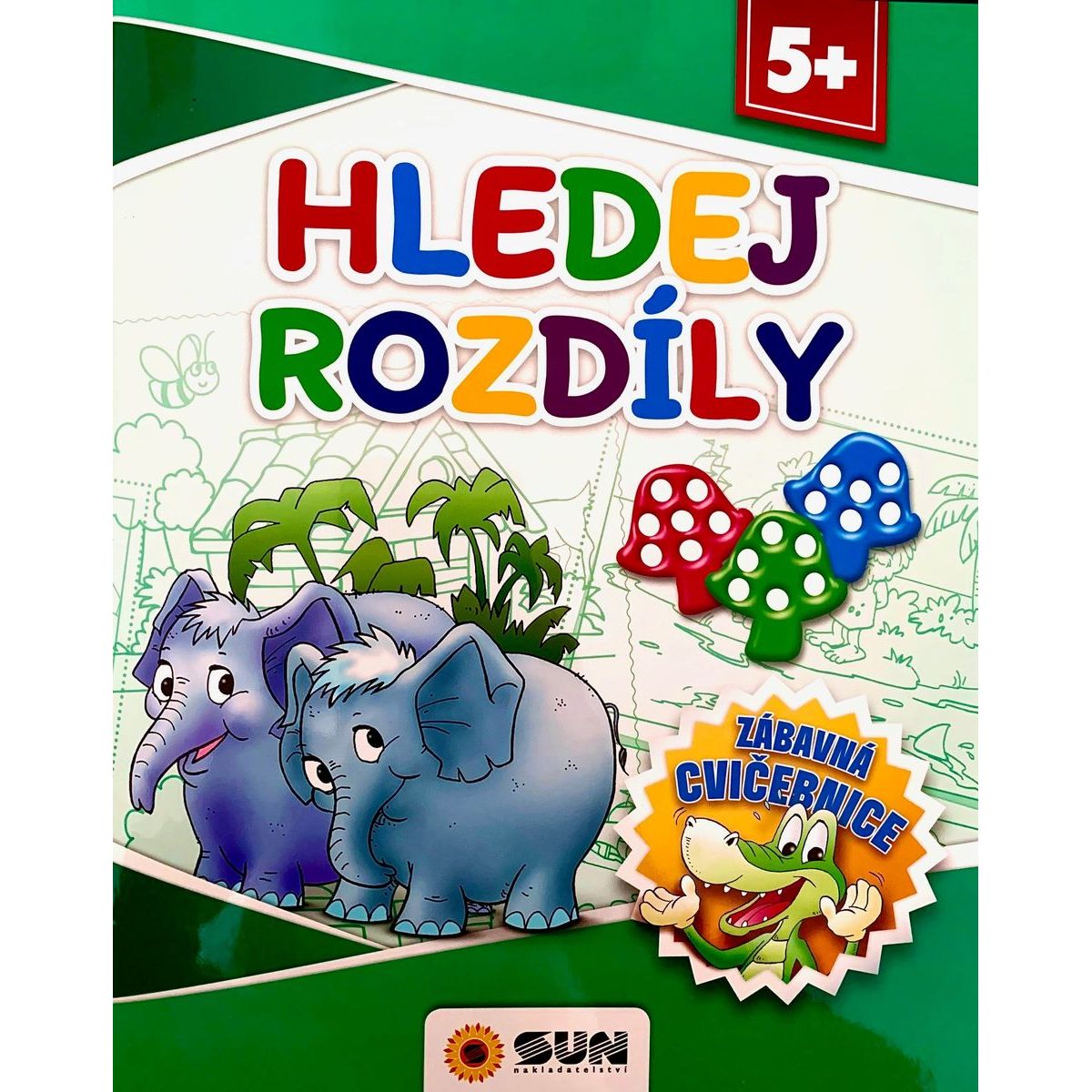 SUN Zábavná cvičebnice: Hledej rozdíly