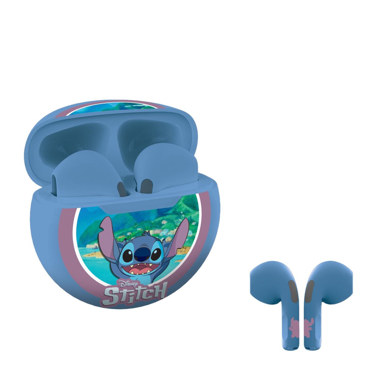 Lexibook Bluetooth sluchátka do uší Stitch s vestavěným mikrofonem
