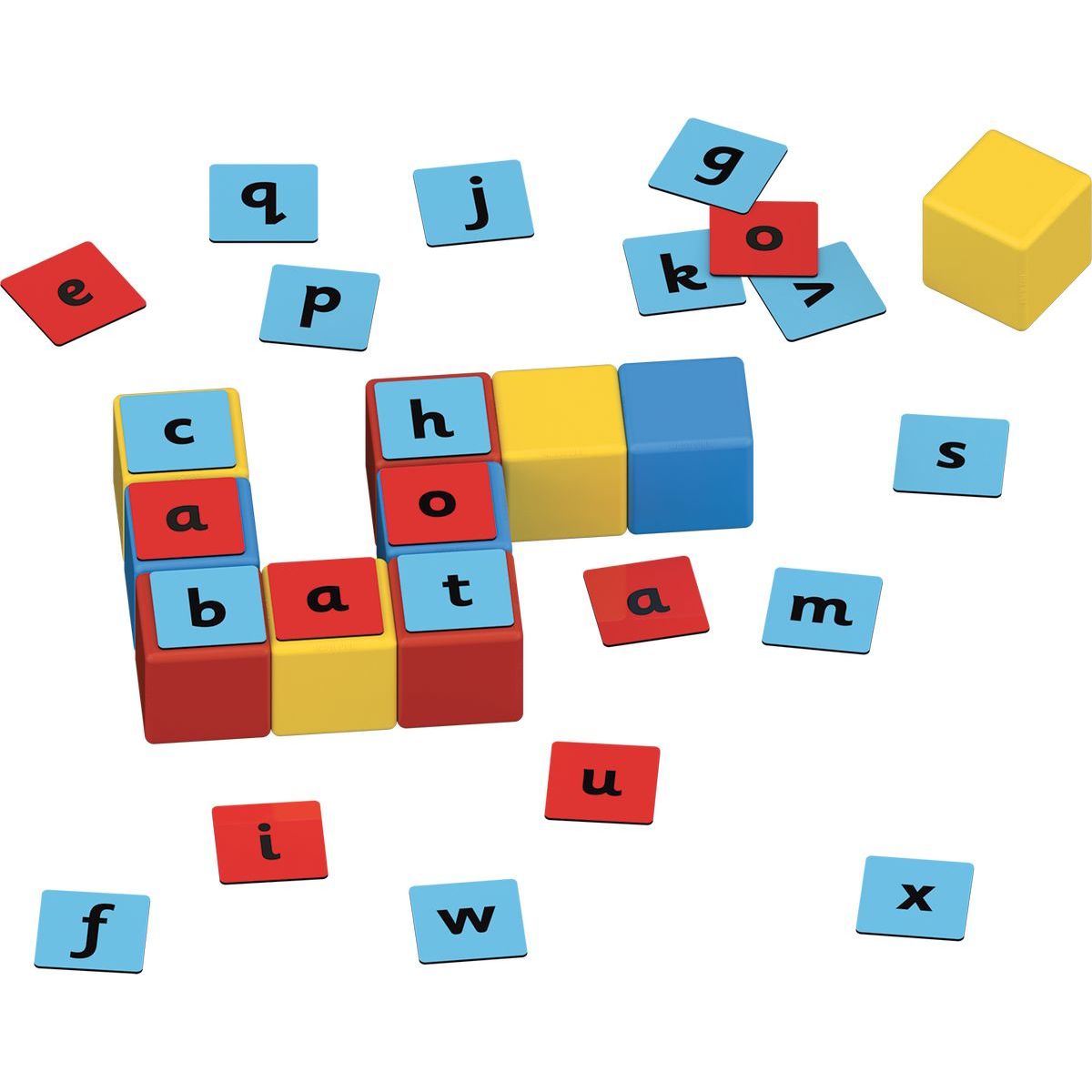 Geomag Magicube Word Building Recycled Clips 55 dílků