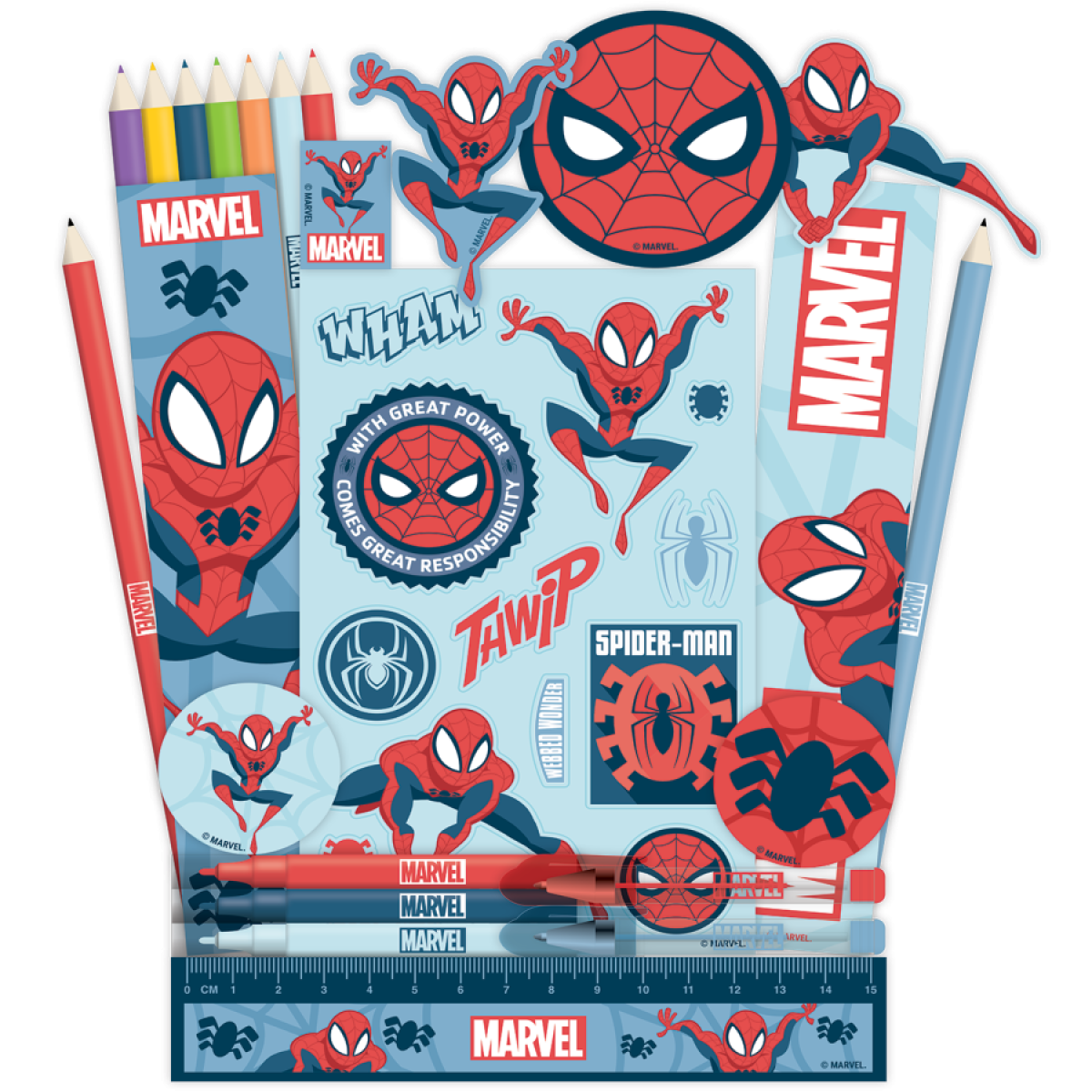 Spiderman adventní kalendář (papírenský)