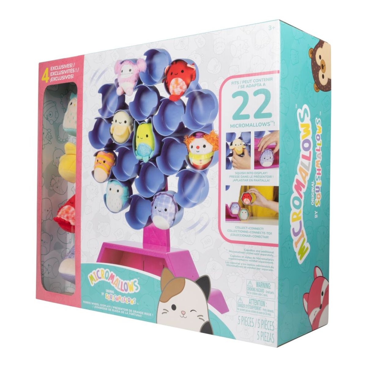 Squishmallows Micromallows Play & Display - Kolotoč