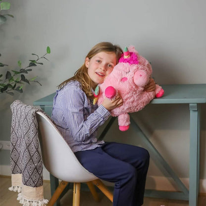 Cozy Noxxiez HW722 Jednorožec hřejivý plyšový polštář 3 v 1