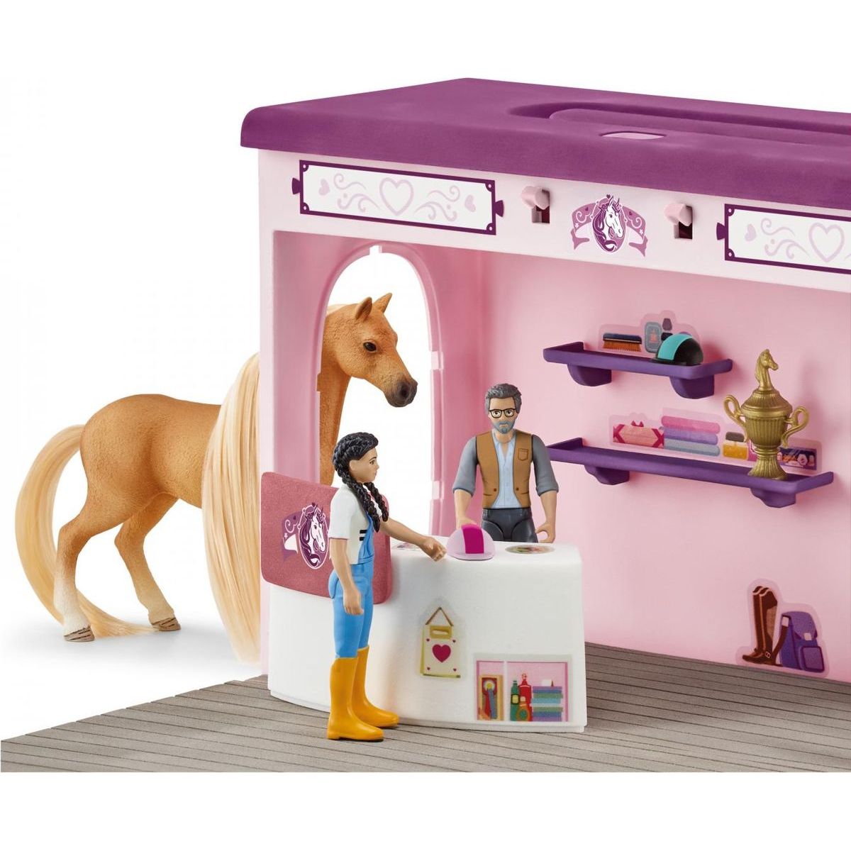 Schleich 42587 Mobilní butik pro koně