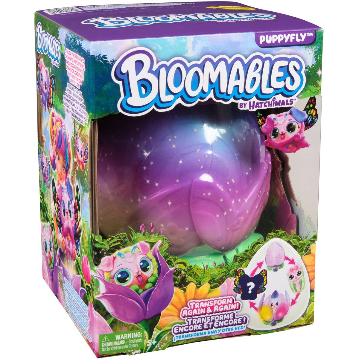 Hatchimals Bloomables poupě s překvapením štěňátka