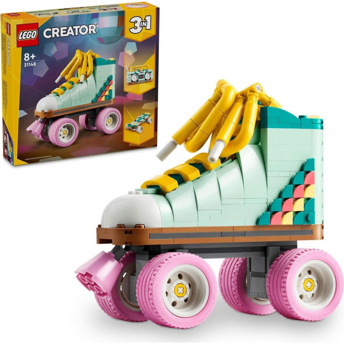LEGO® Creator 3 v 1 31148 Retro kolečkové brusle