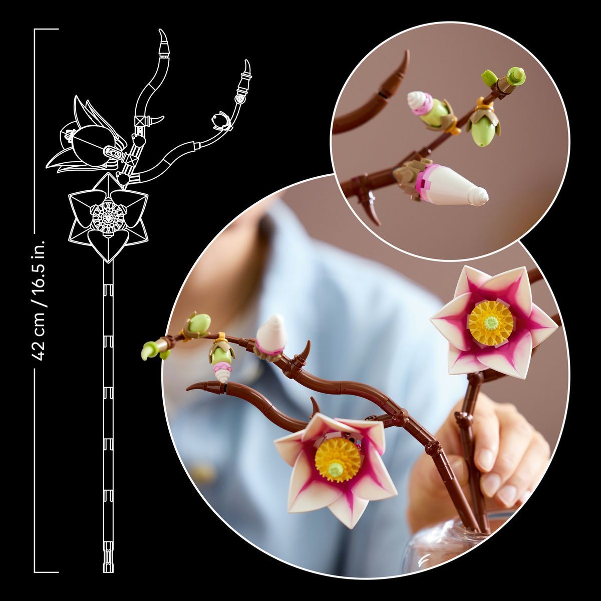 LEGO® Botanicals 11510 Větvičky magnólie