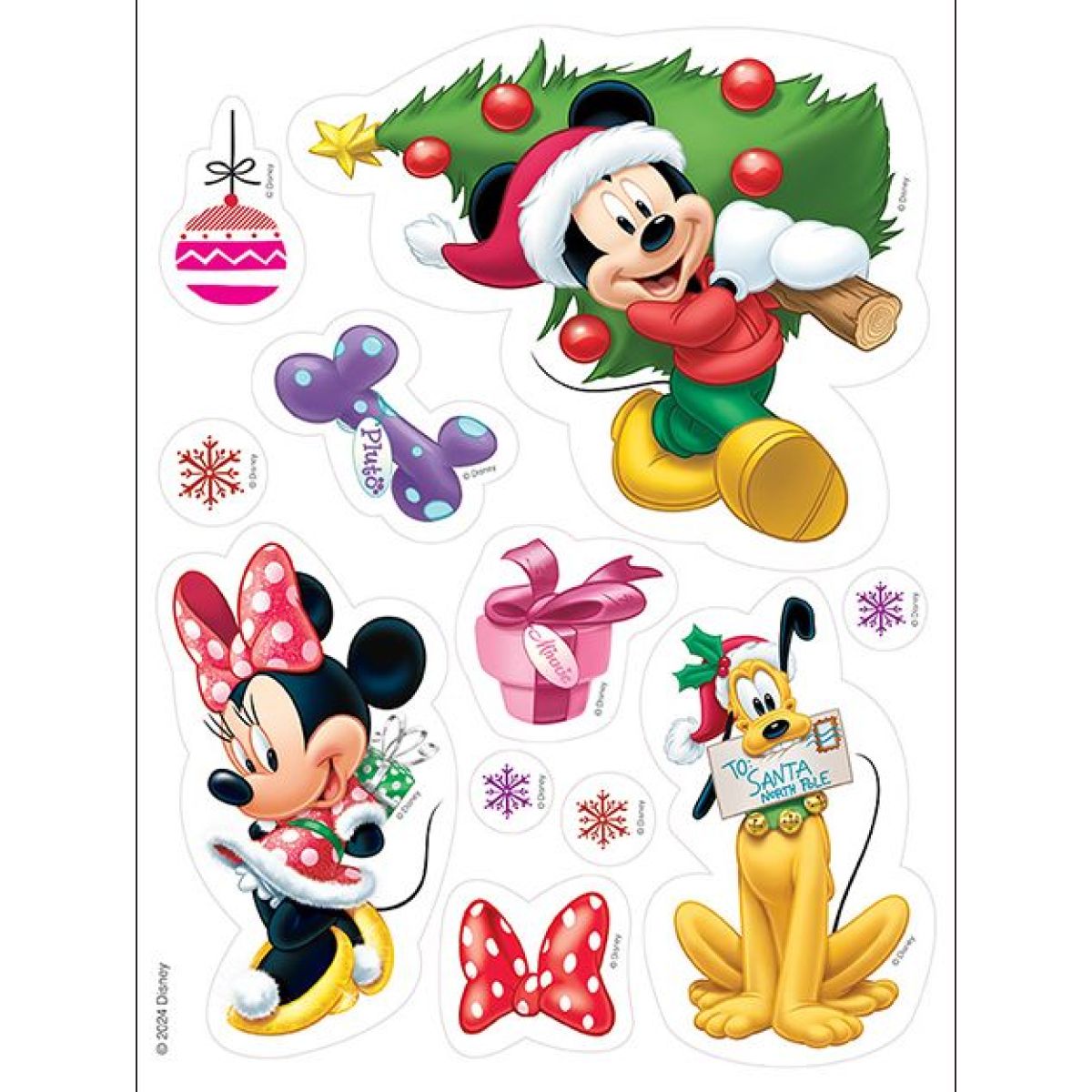 Jiri Models Vánoční aktivity se samolepkami do oken Minnie