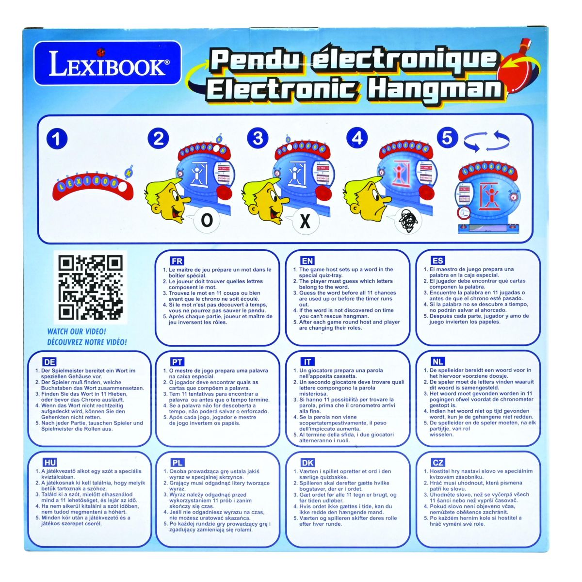 Lexibook Elektronická hra Šibenice