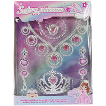Alltoys Set pro princeznu korunka, náušnice a náhrdelník