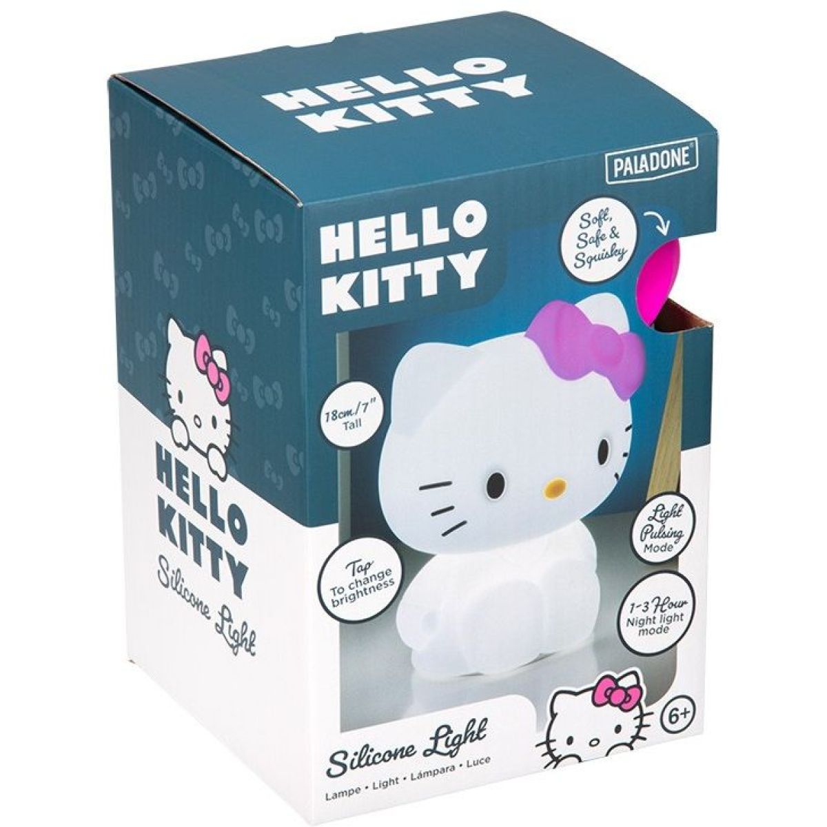 Hello Kitty světlo silikonové